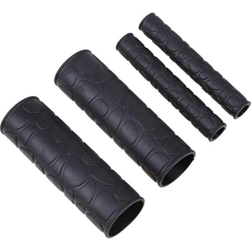 Motorbike handlebar grips 6Colors Available Universal 30MM Vintage rubber Motorcycle handle grips