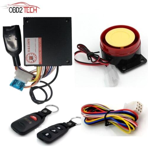New Arrival Rushed Motorcycle Bike Alarm System Scooter Anti-theft Security Remote Control Engine