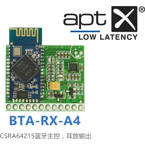 BTA-RX-A CSR8630 CSRA64215 Stereo Bluetooth 4.2 Audio Receiver Module Aptx-ll