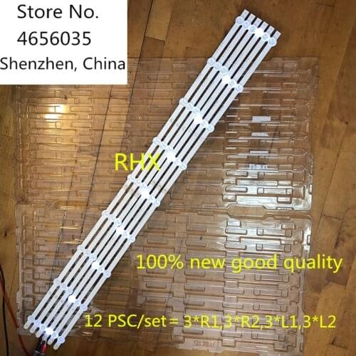 12 pcs LED Backlight Lamp strip 9leds For LG 47" LCD TV 47LA6200 47LN5400 6916l-1527a 6916l-1528A 6916l-1547A 1529A 6916L-1359A