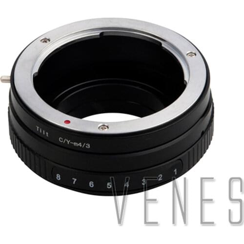 Venes C/Y-M4/3, Tilt lens adapter for C/Y lens to Suit for Micro Four Third Adapter Ring, For Micro Four Thirds 4/3 Camera
