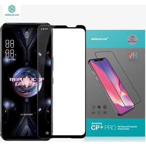 For ASUS Rog phone 5 Tempered Glass NILLKIN Full Coverage Anti-Explosion Tempered Glass Screen Protector For ASUS Rog phone 5