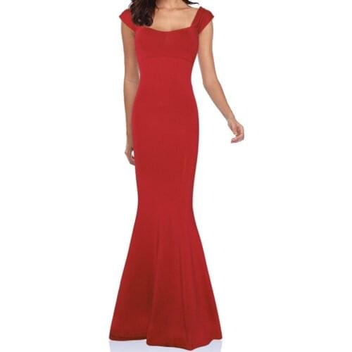 2019 new fashion sexy mermaid floor length knitting sweetheart prom dresses with spaghetti strap