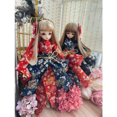 1/6 1/4 1/3 scale BJD clothes accessories ancient costume Japanese kimono yukata for BJD/SD YOSD MSD SD13 doll C0456