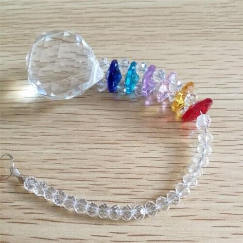 Promotion 10pcs/lot 30mm Balls Clear Crystal Prism Diy Hanging Balls Chandelier Parts For Home Curtain Decoration