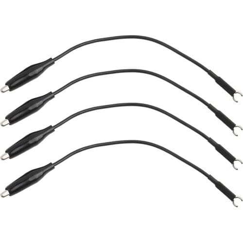 Probes 4Pcs Oscilloscope Accessories with Clip Oscilloscope Probe Ground Lead Wire Cable