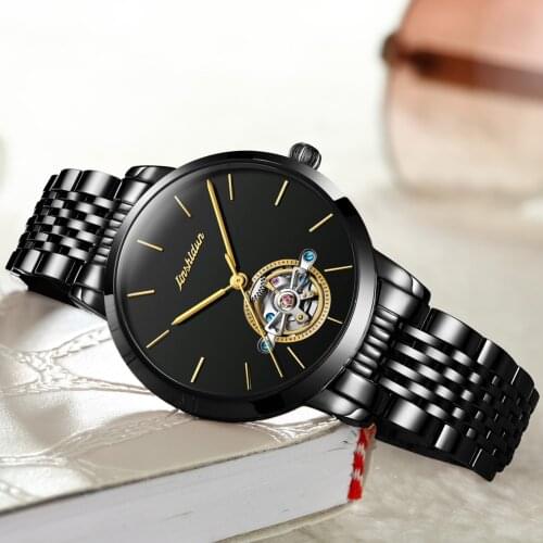 JSDUN 2021 Brand Fashion Ladies Luxury Watches Ladies Watch Tourbillon Sapphire Glass Mechanical Automatic Watch Женские часы