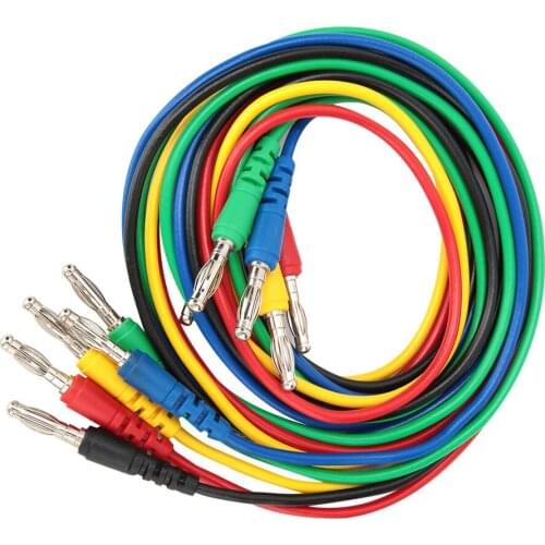 P1043 4mm Banana Plug Test Line Injection Molded Male to Male Multimeter Wire Cable