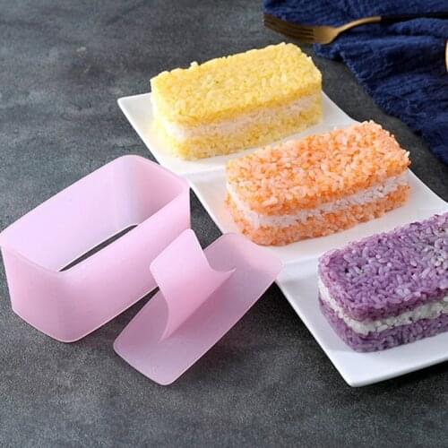Sushi Making Kit Onigiri Mold Rectangular Hawaiian Spam Musubi Kimbab Restaurant Quality Onigiri Home Kitchen