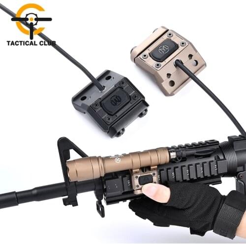WADSN Tactical ModButton Pressure Remote Switch Rail For M300 M600 Airsoft Metal Gun Weaponlight Weapon for hunting softair AR