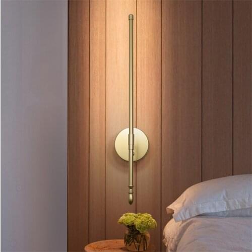 Nordic line Art Wall Light modern led beds Simple Wandlamp Bathroom Bedroom Bedside Lamp Aisle Living Room Home Decor Wall Lamps