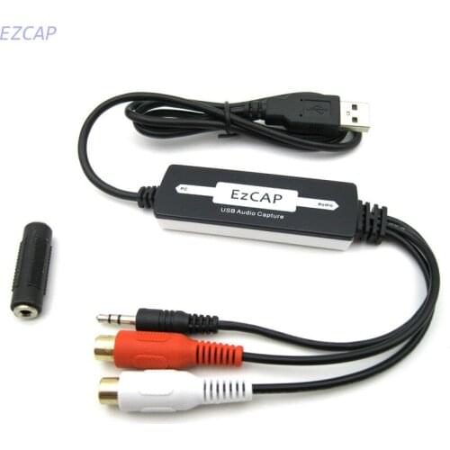 2017 new audio cassette to mp3 converter for Windows 7/8/10. MAC OS, audio capture card, Free shipping