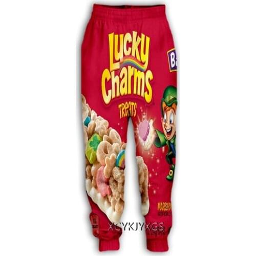 New Arrive Popular Lucky Charms 3D Print Causal Clothing Fashion Men Women Tracksuits Crewneck Hip Hop Pants Plus Size S-7XL