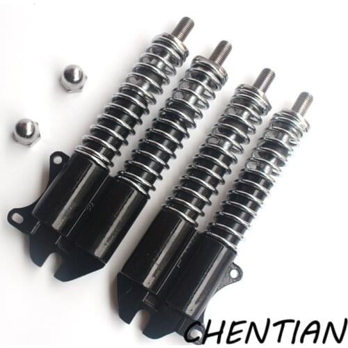 Shock Absorber MTB Ebike Mountain Bike Metal Front Suspension Bumper Spring Shock Absorber Bicycle Parts Front Drive Shock