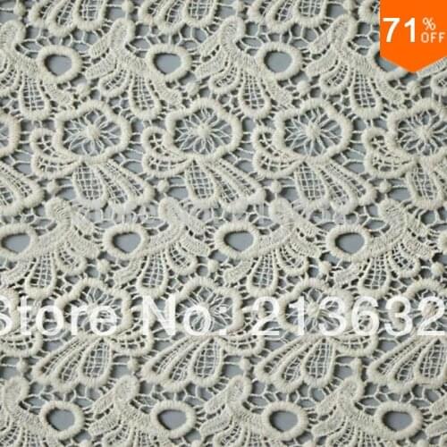 POs79-41 textile spot computer embroidery cloth wholesale cotton eyelet embroidery fabric accessories water-soluble
