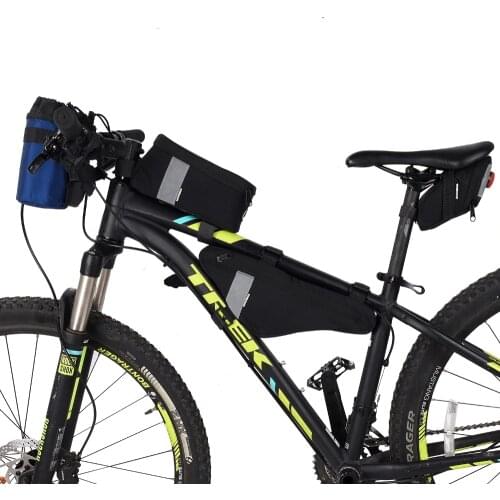 Sahoo Series Cycling Bicycle Front Frame Top Tube Cell Mobile Phone Bike Bag Saddle Bag Triangle Pack