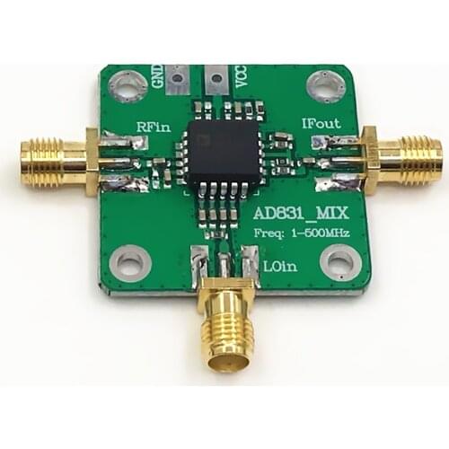 0.1-500MHz AD831 high frequency RF mixer drive Amplifier Module HF VHF/UHF