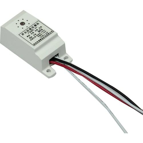 1 PC 55 DB-85 DB Auto On Off Light Sound Voice Sensor Switch Sound Voice Sensor Switch Time Delay