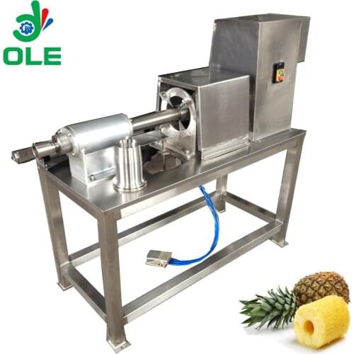 Automatic Pineapple Peeler And Corer Machine
