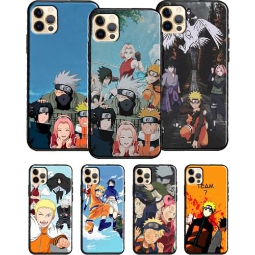 Anime Team 7 S-Sasuke For iPhone 12 Pro Max Mini Cover TPU Phone Case For iPhone 11 Pro Max XS X XR 7 8 Plus SE