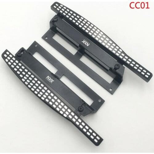 CNC machining all metal side pedals for TAMIYA CC01