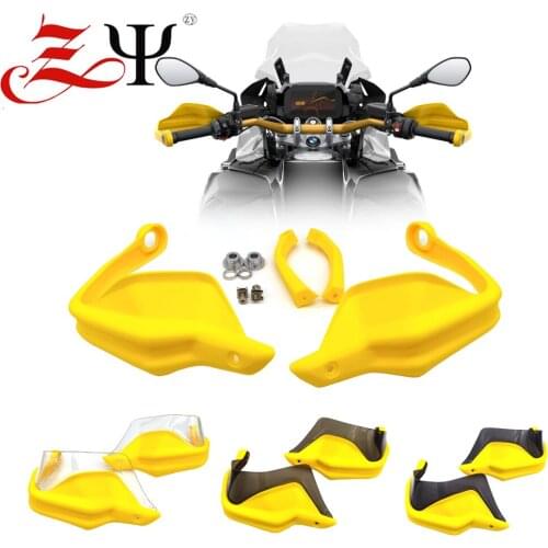 For BMW R1200GS LC ADV R1250GS F800GS ADV R1250GSA F750GS F850GS F900R F900XR Yellow Hand Guard Shield Hand Guards Windshield