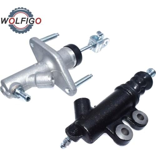 WOLFIGO Clutch Master & Slave Cylinder For Honda Civic 92-00 Acura Integra 94-01 46920SR3A01 S04A01 46930-SR3-013 46930-SR3-003