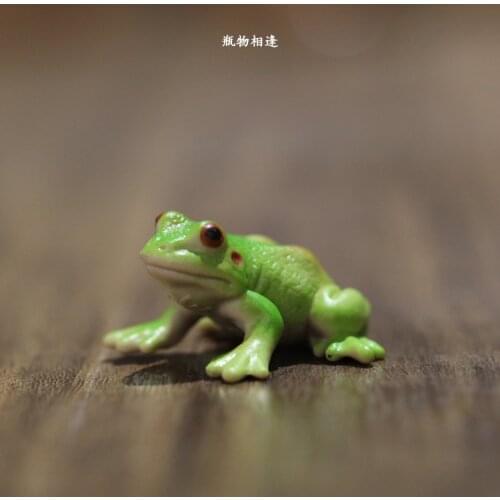 Pvc figure Simulation animal model toy tree frog