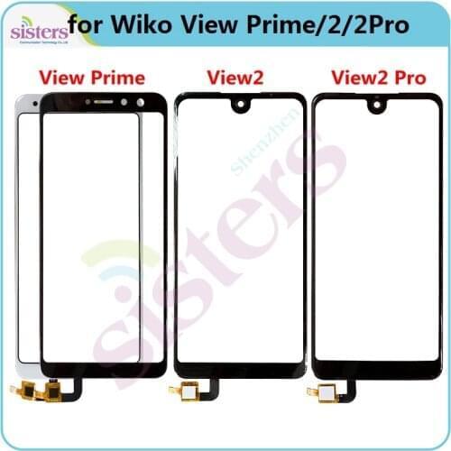 Touch Glass For Wiko View Prime View2 View2 Pro Touch Screen Digitizer Touch Glass Lens Sensor Touch Panel Phone Repair Parts
