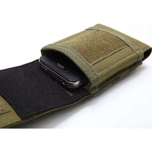 4.7/5.5 Inches Tactical Holster Army Camo Mountaining Bag Hook Loop Belt Pouch Holster Cover Case For The Mobile Phone Case Pro