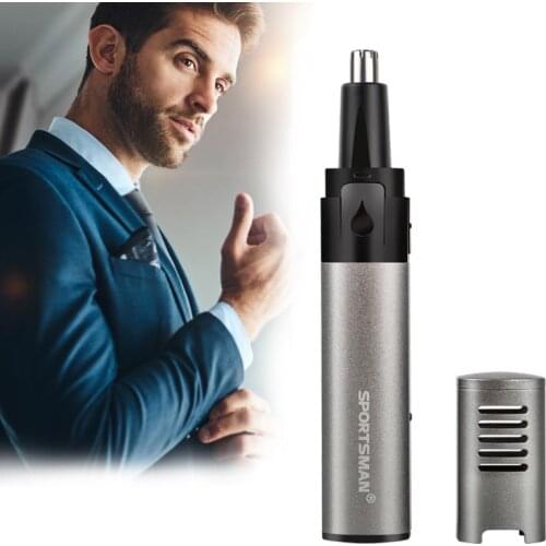 Sportsman Ear Nose Hair Trimmer Hair Removal Clipper Ear Nose Razor Electric Shaving Machine for Men Trimmer USB Chargeable