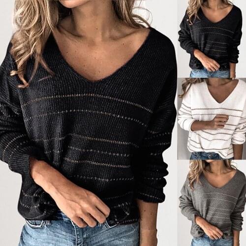 Autumn Female Women Sweatshirt Long Sleeve Pullover Stripe Harajuku Sweatshirts Stitching Printed Loose Tops Blouse Ropa Mujer