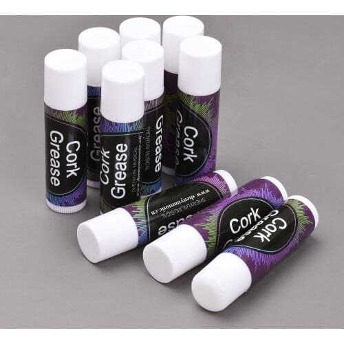 10 PCS Cork Grease Woodwind Instruments Accessory for Saxophone Clarinet Flute