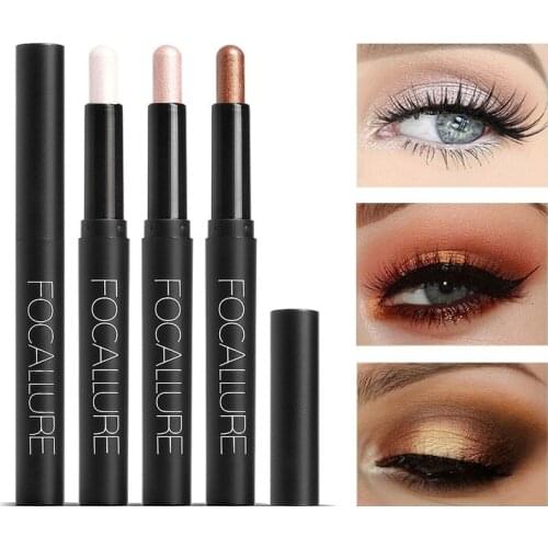 12 Colors Eyeshadow Sticker Cosmetics Shadows Pencil Eyeliner Highlighter Shimmer Pigment Professional Female Makeup