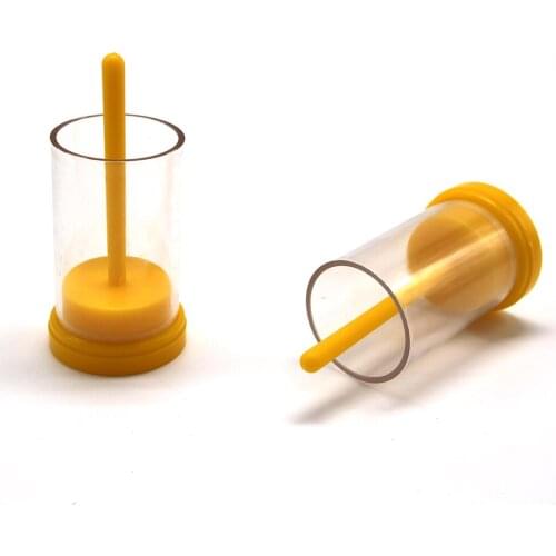 6PCS Beekeeping Bees Tools Plastic Rearing Bees Queen Marker Bottle Cup Marking Mark Identification Agriculture Supplies