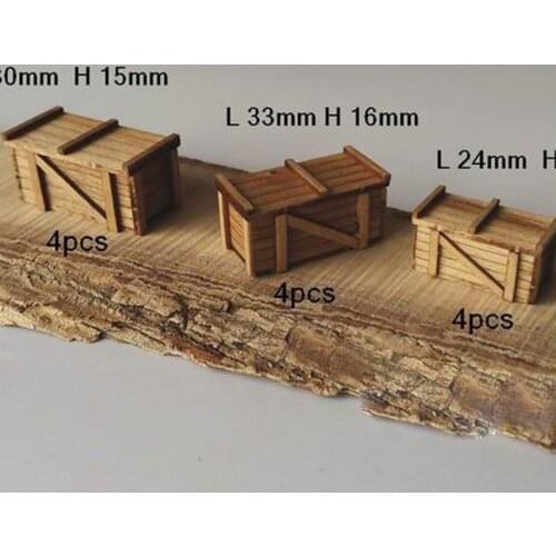 Ship Model Kit 1:48 AccesSories Scene Model Wooden Wood Laser Cutting