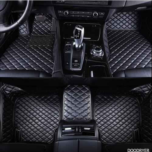 DOODRYER Custom car floor mat For Citroen DS DS3 DS4 DS5 DS6 DS7 DS4S DS5LS For Dodge Journey auto floor mats