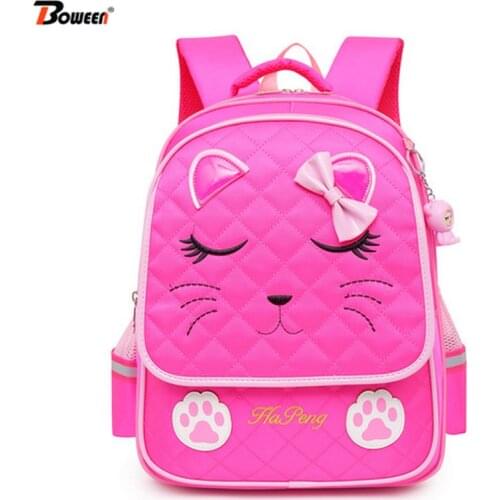 Школьные рюкзаки для девочек BOWEEN/柏维恩 China At AliExpress