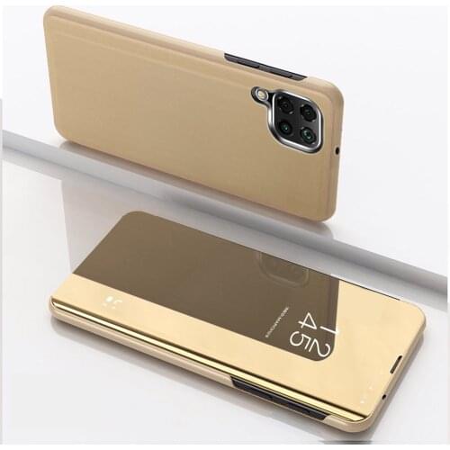 Case For Samsung Galaxy A 72 52 42 32 Mirror Plating Flip Leather Case Cover For Samsung Galaxy S20 S21 FE Ultra Plus A72 A52 5G