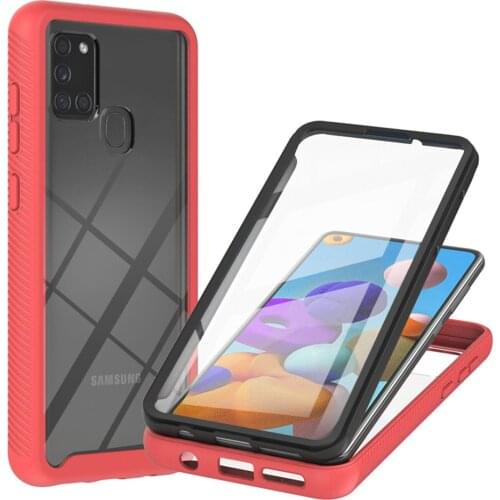 Crystal Case for Samsung Galaxy A21S A31 Front Back Panel 360 Protect Case Galaxy A 31 21S Cover for Galaxy A21 S SM-A217F Etui