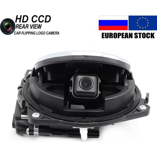 VW Logo Camera Flipping VW Badge Emblem Reverse Camera for VW Golf 6 7 MK6 MK7 Passat B6 CC B7 B8 Golf 7 8 Dynamic Backup Camera