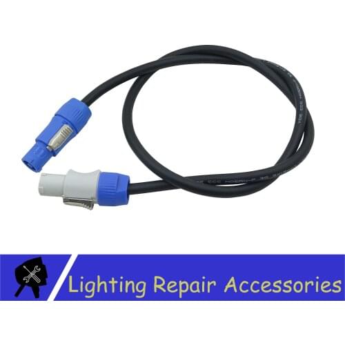 AC Power Cable 1M-20M Meter 3x1.5mm Extension Powercon Cable Input and out For Beam Moving Head Light Led Par Light COB Light