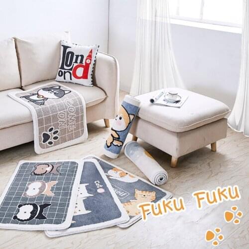 Cartoon Entrance Door Mat Bathroom Non-Slip Doormat Absorbent Floor Mats Toilet Floor Carpets Animal Printed Rugs For Home Decor