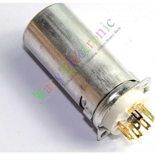 Wholesale and retail 4pcs 9Pin Gold Tube sockets Skirted Shield Cover Chassis for 12AX7 12AU7 ECC82 free shipping