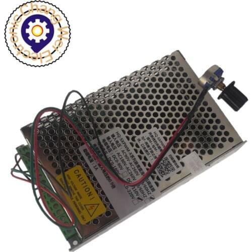 AC 90-260V Power Supply Speed Universal Governor DC Motor Speed Controller for ER11 Chuck CNC 400W Spindle Motor