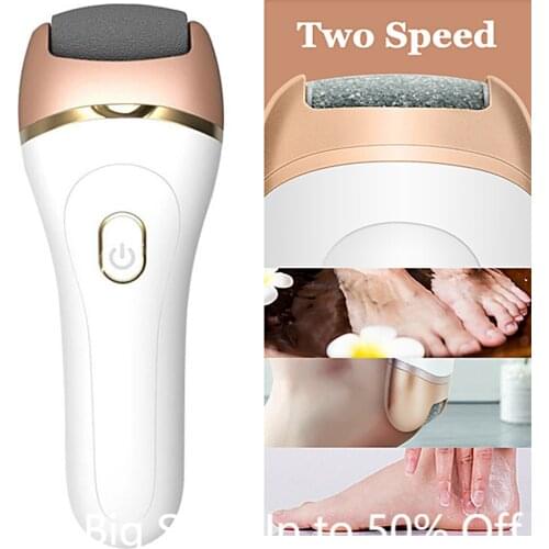 Portable Grinding Pedicure Kit Feet File Dead Skin Callus Remover Exfoiliator Heel Machine Rechargeable Electric Foot Care Tools