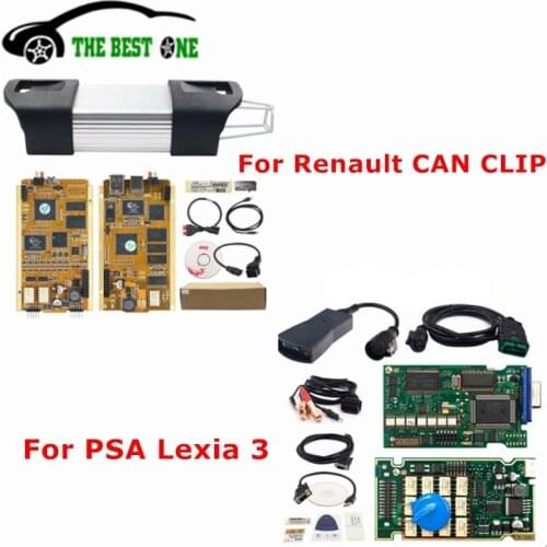 Full Chip Lexia 3 PP2000 921815C Diagbox V7.83 + For Renault Can Clip V202 Scanner Lexia3 For Peugeot&Citroen Diagnostic Tool