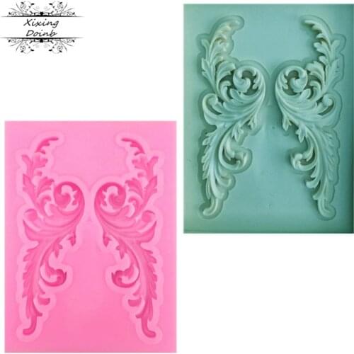 1Pcs Retro court relief shape, silicone soft candy mold cake decorating tool candy chocolate Soft Candy Mold