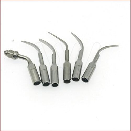 10 PCS Dental Scaling Perio Tips for Satelec DTE NSK Ultrasonic Scaler Handpiece Teeth Whitening GD1 /GD2 /GD3 /GD4 /GD5/ GD6