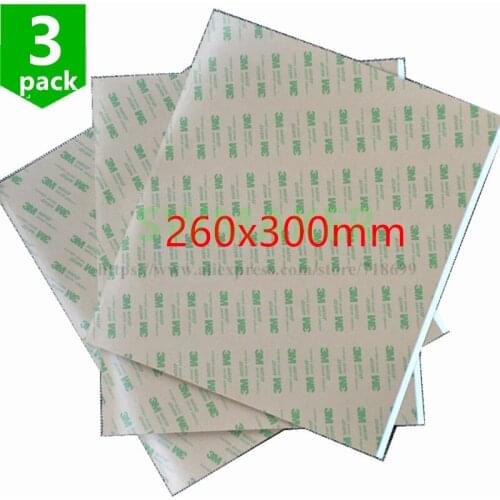 3pack 260x300mm 468MP Double Sided Adhesive Transfer Tape